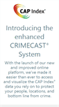 Mobile Screenshot of crimecast.capindex.com